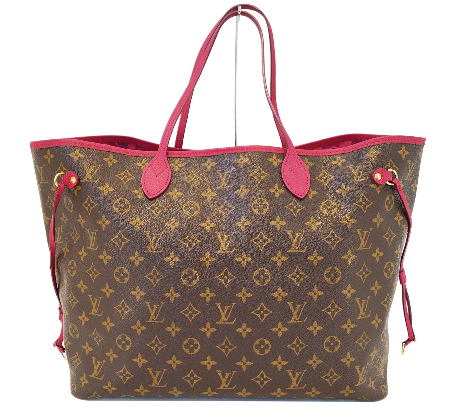Louis Vuitton Neverfull GM, Monogram with Hot Pink Lining