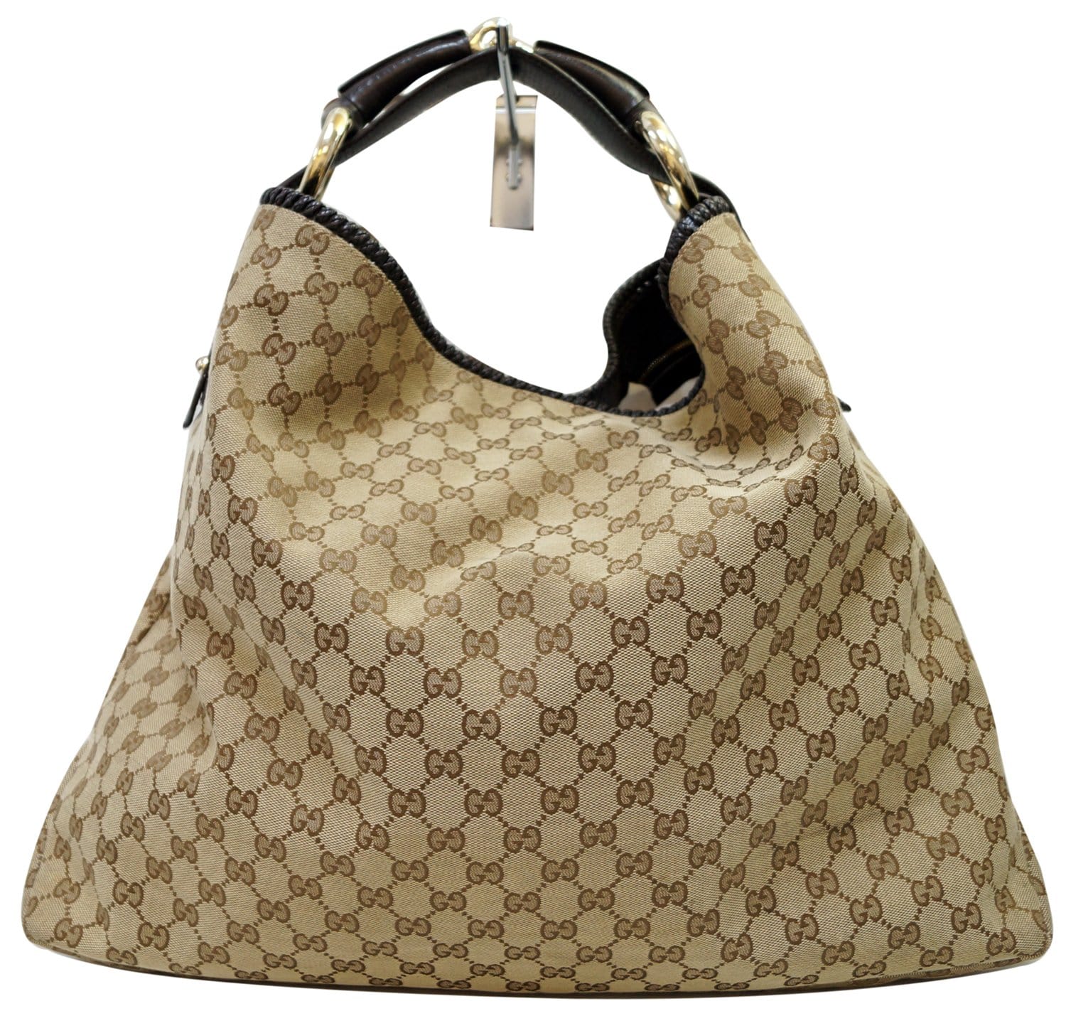 Gucci GG Canvas Twins Hobo Bag (SHG-33183) – LuxeDH