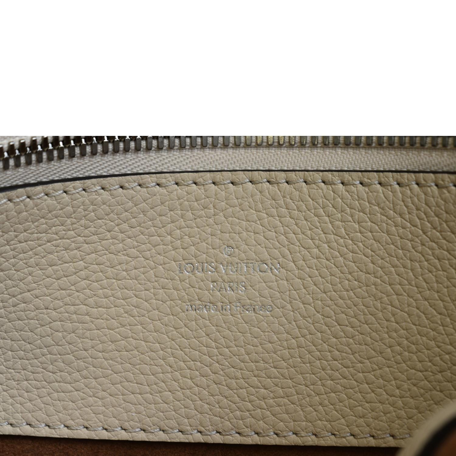 Louis Vuitton Mahina Perforated Calfskin Leather Bella Tote