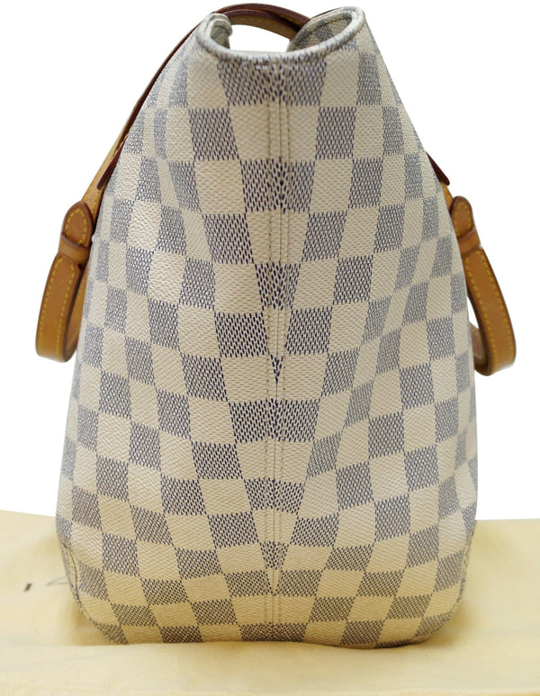 LOUIS VUITTON Damier Azur Salina PM Shoulder Bag 