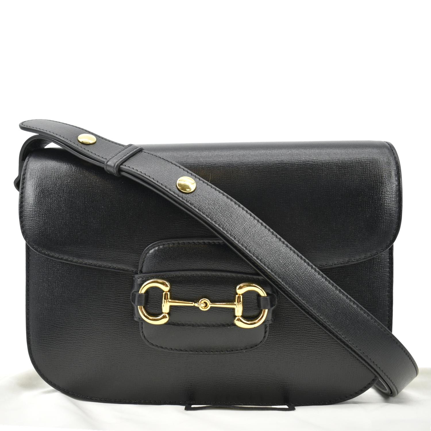 GUCCI Shoulder Bags Women, Small Gucci Horsebit 1955 bag Black