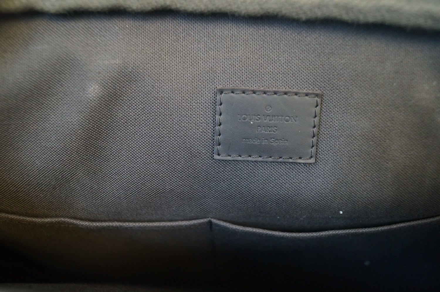 Louis Vuitton Graphite Ebene Porte-Documents Voyage PM Bag – The