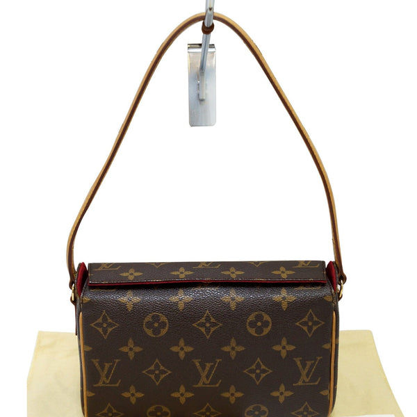 LOUIS VUITTON Recital Monogram Canvas Shoulder Handbag