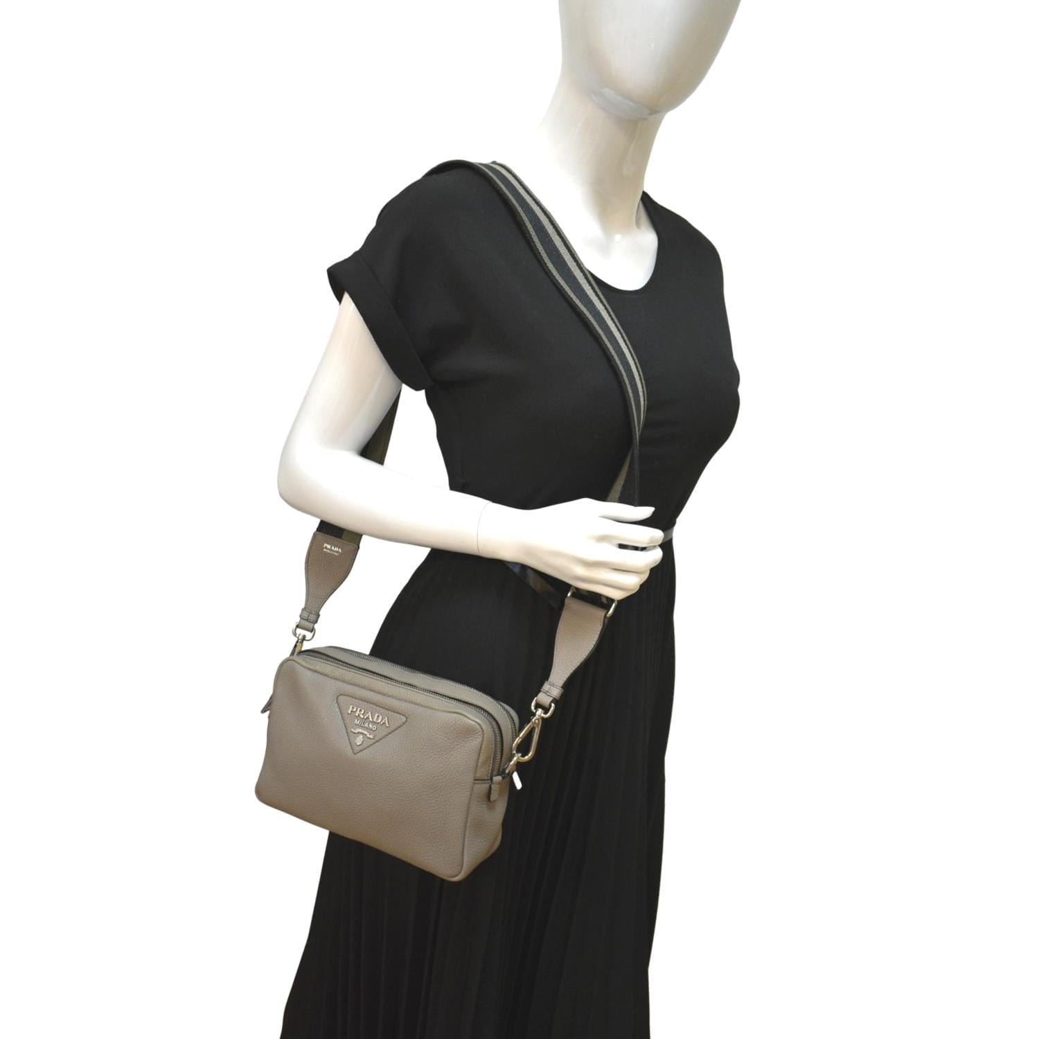 Auth PRADA Handbag Tote Shoulder Bag #8700 Black Patent leather | eBay