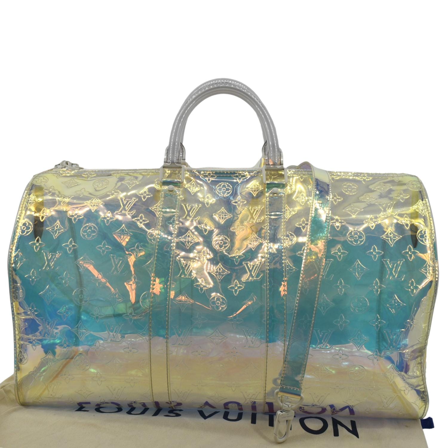 Keepall prism travel bag Louis Vuitton Multicolour in Plastic - 30269661