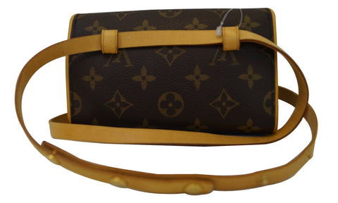 LOUIS VUITTON Monogram Pochette Florentine Pouch Bum Bag