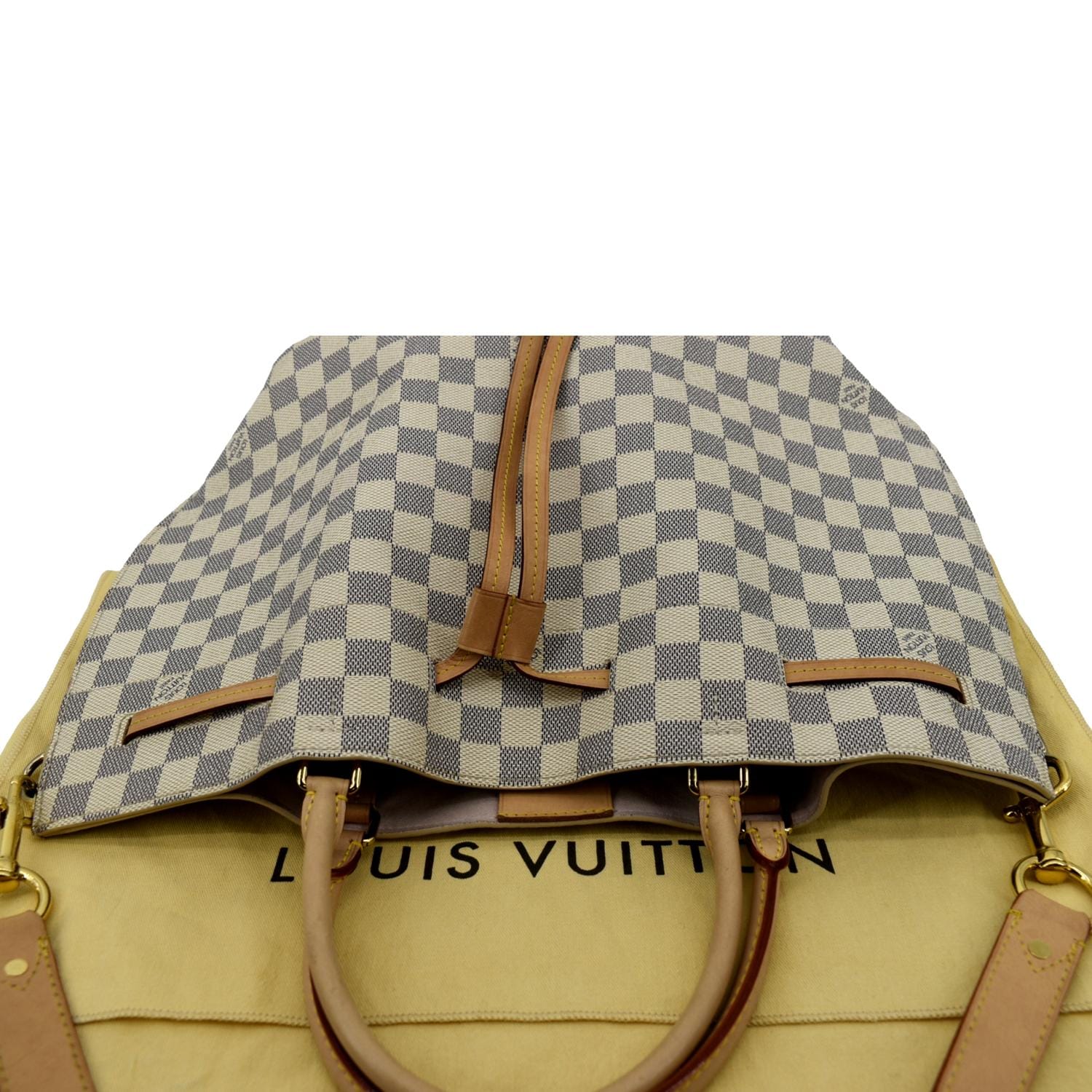 Louis Vuitton Girolata Shoulder Bag in Damier Azur Canvas-TheShadesHut