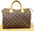 LOUIS VUITTON Monogram Canvas Speedy 30 Satchel Bag