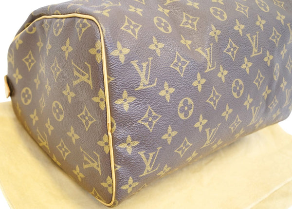 LOUIS VUITTON Monogram Canvas Speedy 30 Satchel Bag