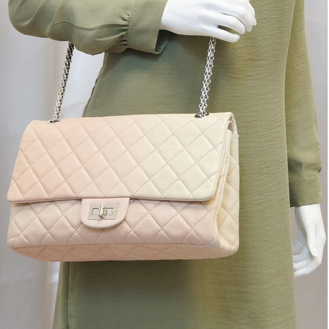 CHANEL Reissue Ombre Pink Lambskin Shoulder Bag