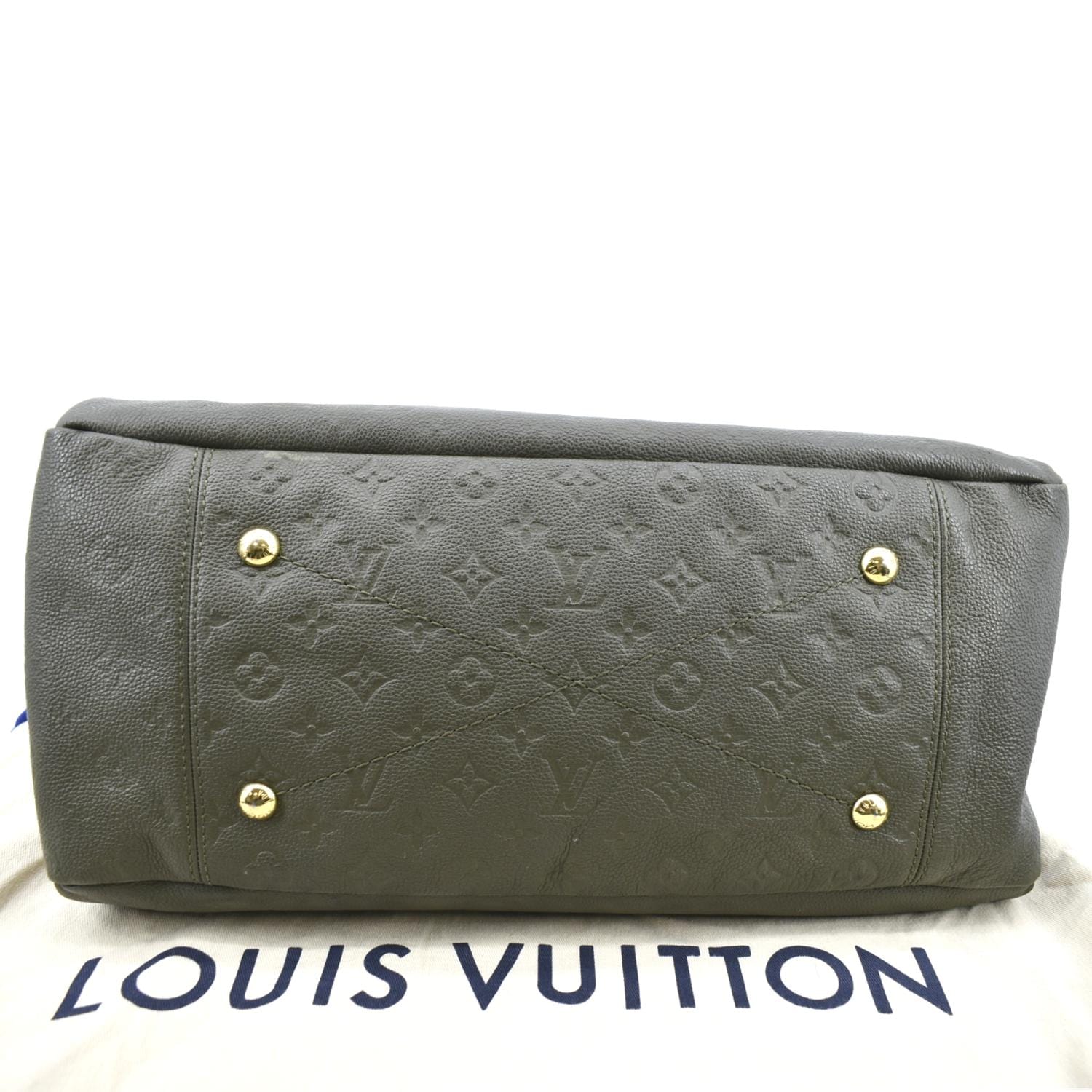 Louis Vuitton Black Monogram Empreinte Leather Artsy MM Bag