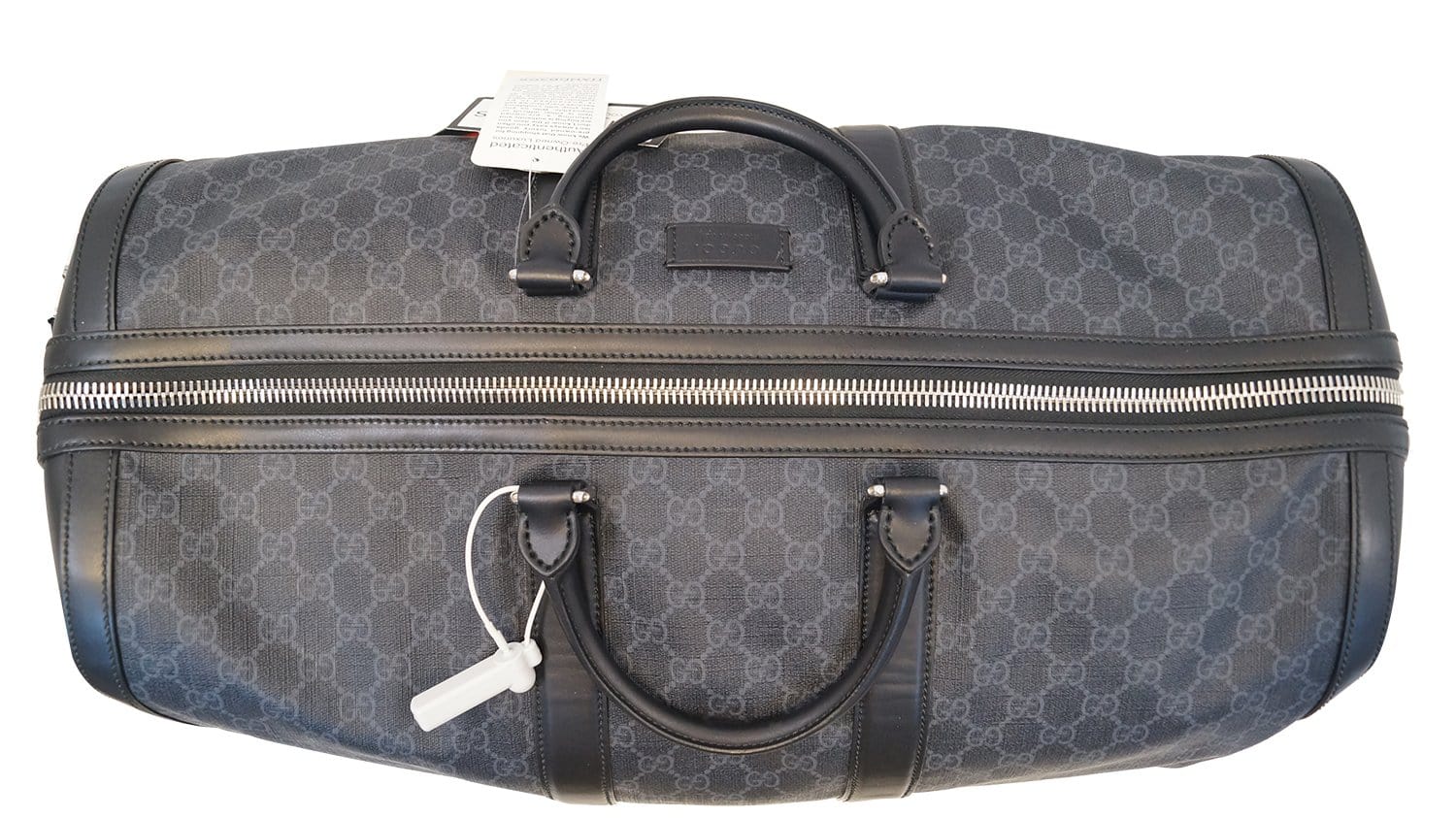 Gucci // 2018 Black GG Supreme Carry-On Duffle Bag – VSP Consignment
