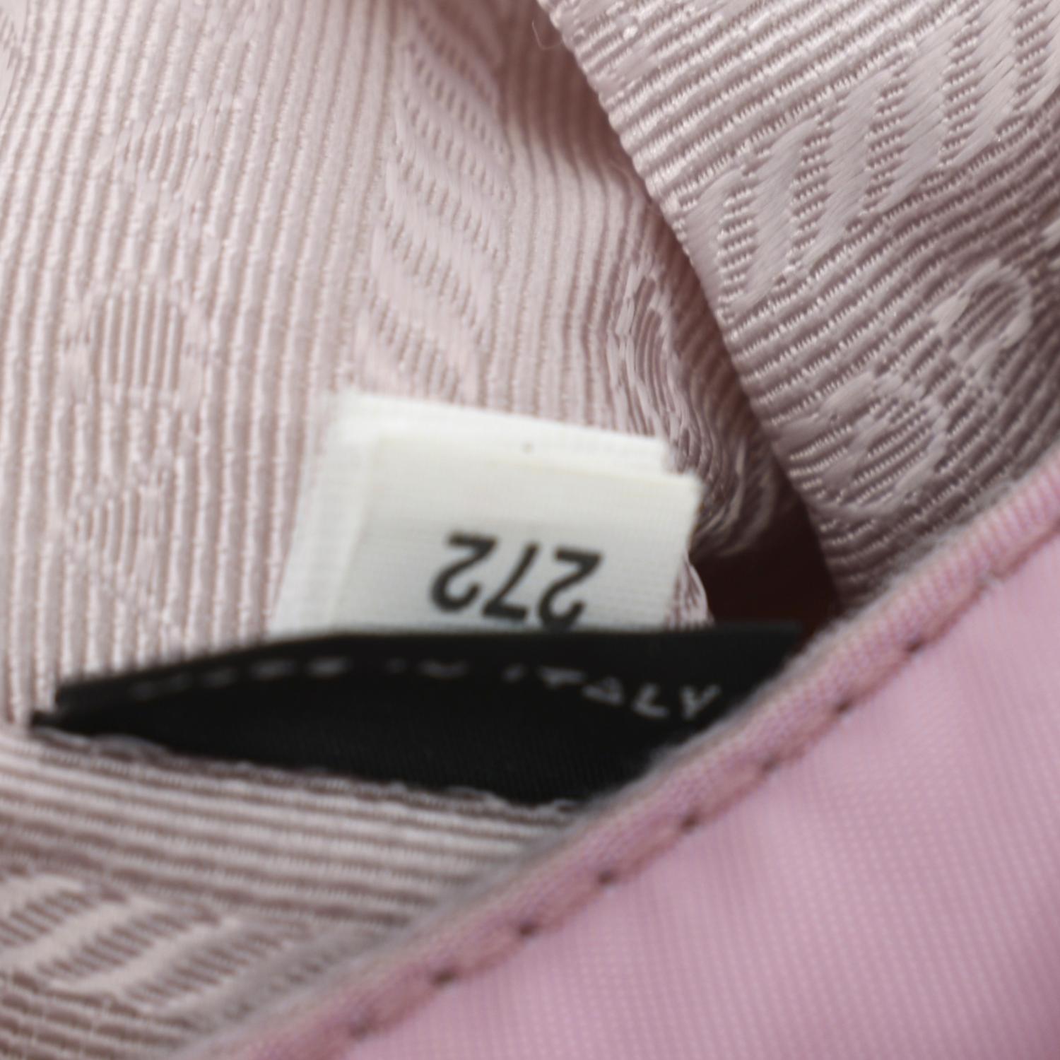 Re-edition 2005 zip glitter handbag Prada Pink in Glitter - 30037151