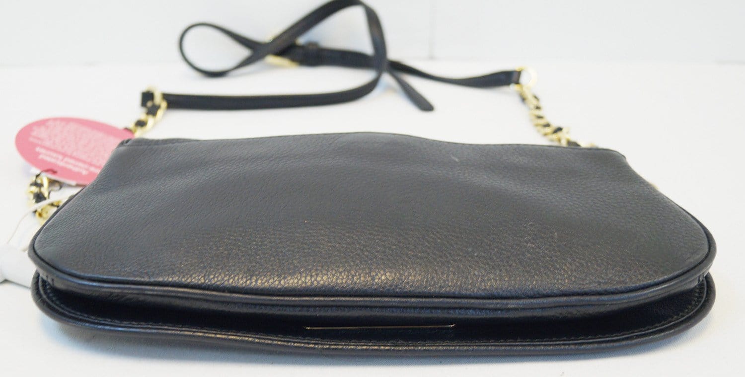Tory Burch 138772 Britten Convertible Crossbody Bag in Black: Handbags