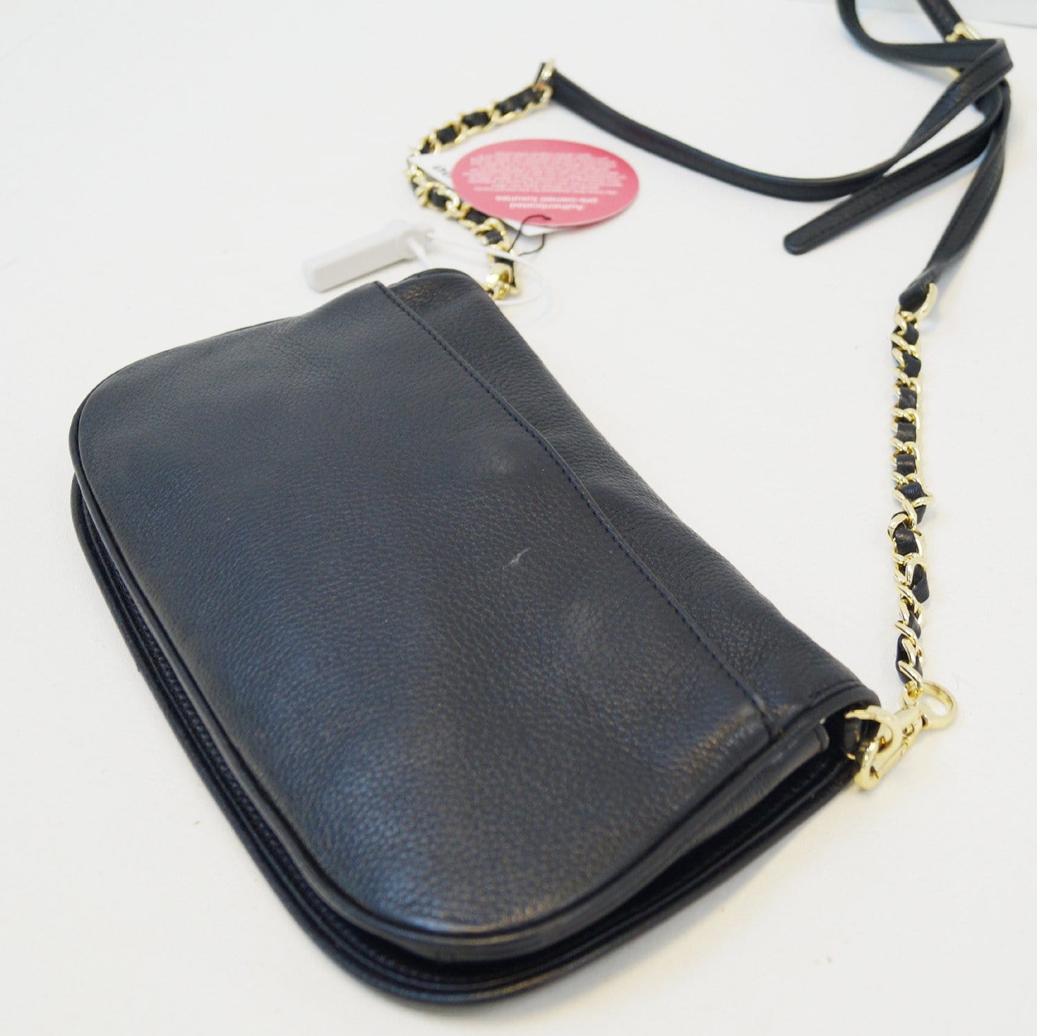 Tory Burch 143920 Britten Black With Gold Hardware Studded Women's  Convertible Crossbody Bag: Handbags