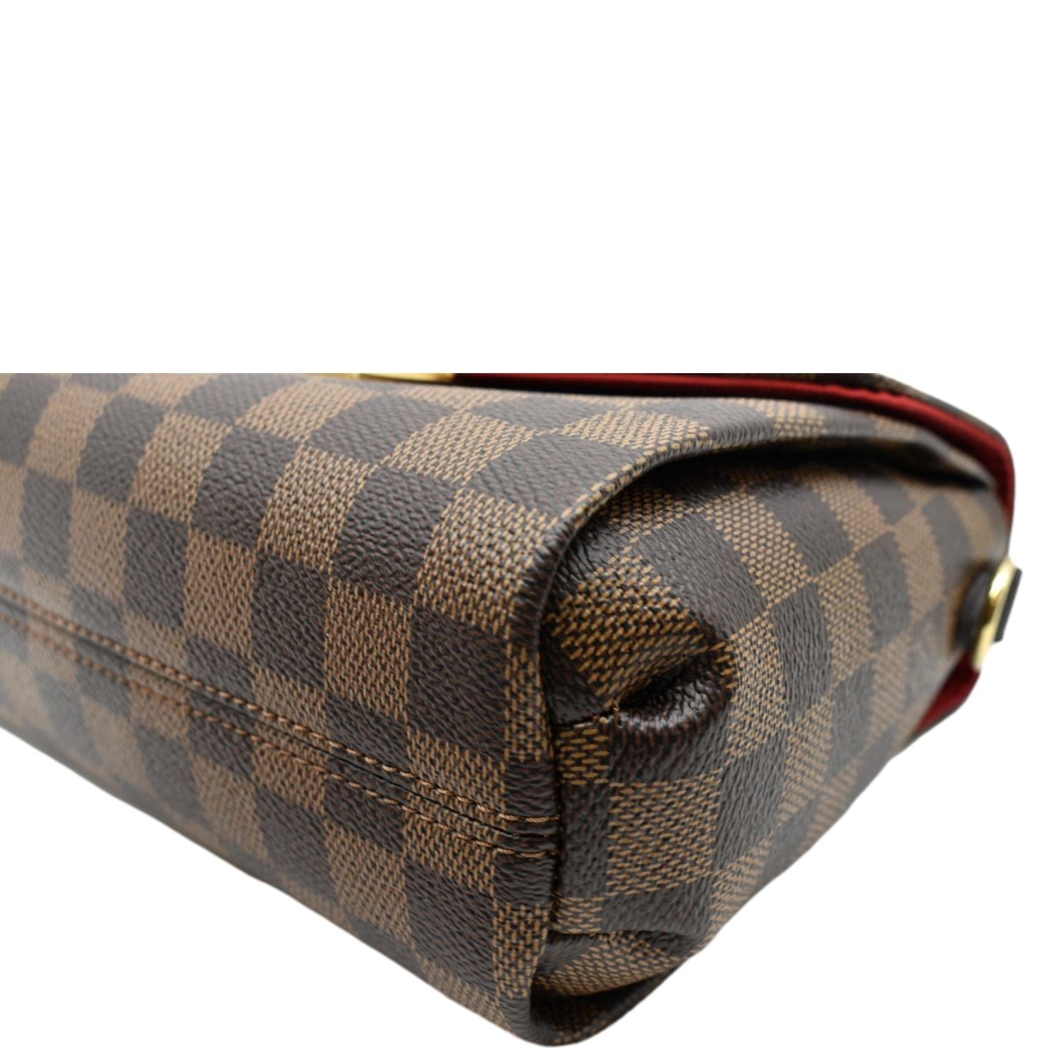 Louis Vuitton Damier Ebene Croisette w/ Strap - Brown Crossbody Bags,  Handbags - LOU805901