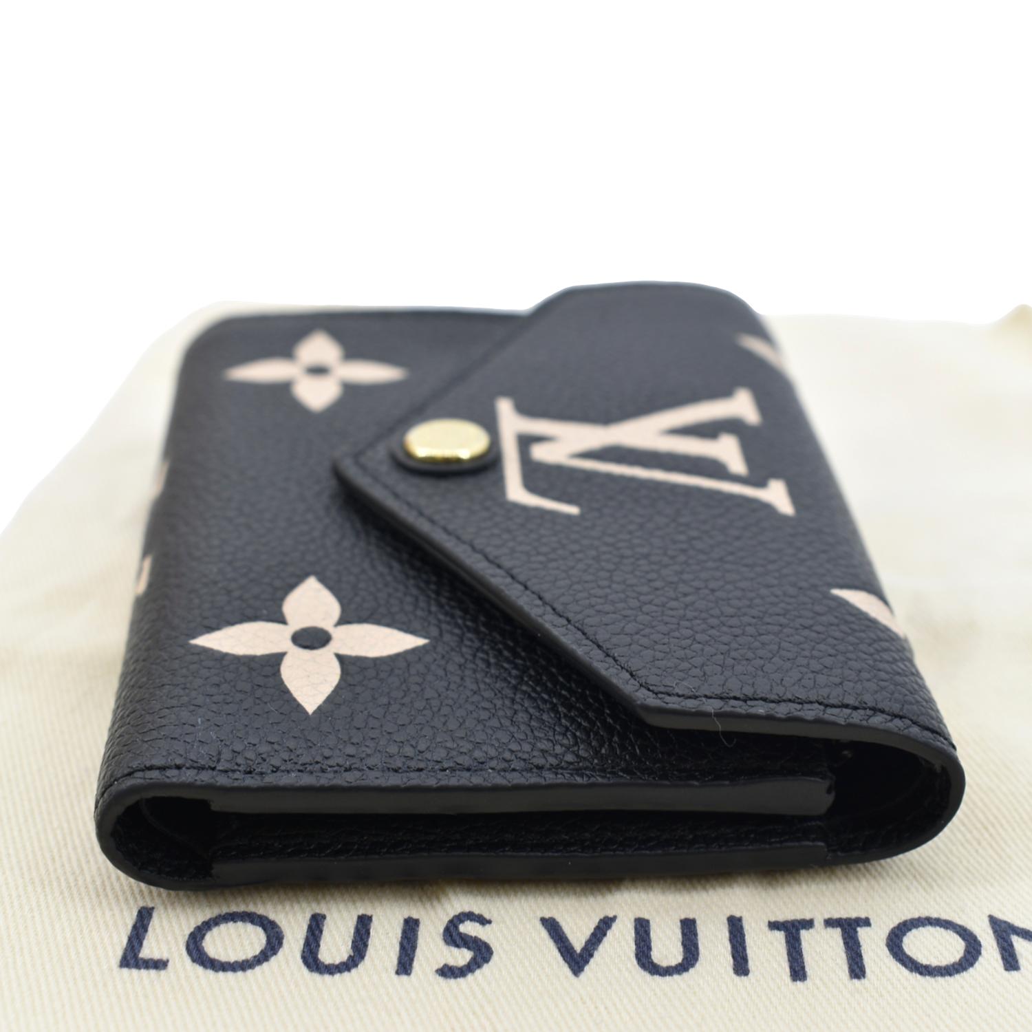 Louis Vuitton Bicolor Monogram Empreinte Portefeuille Victorine