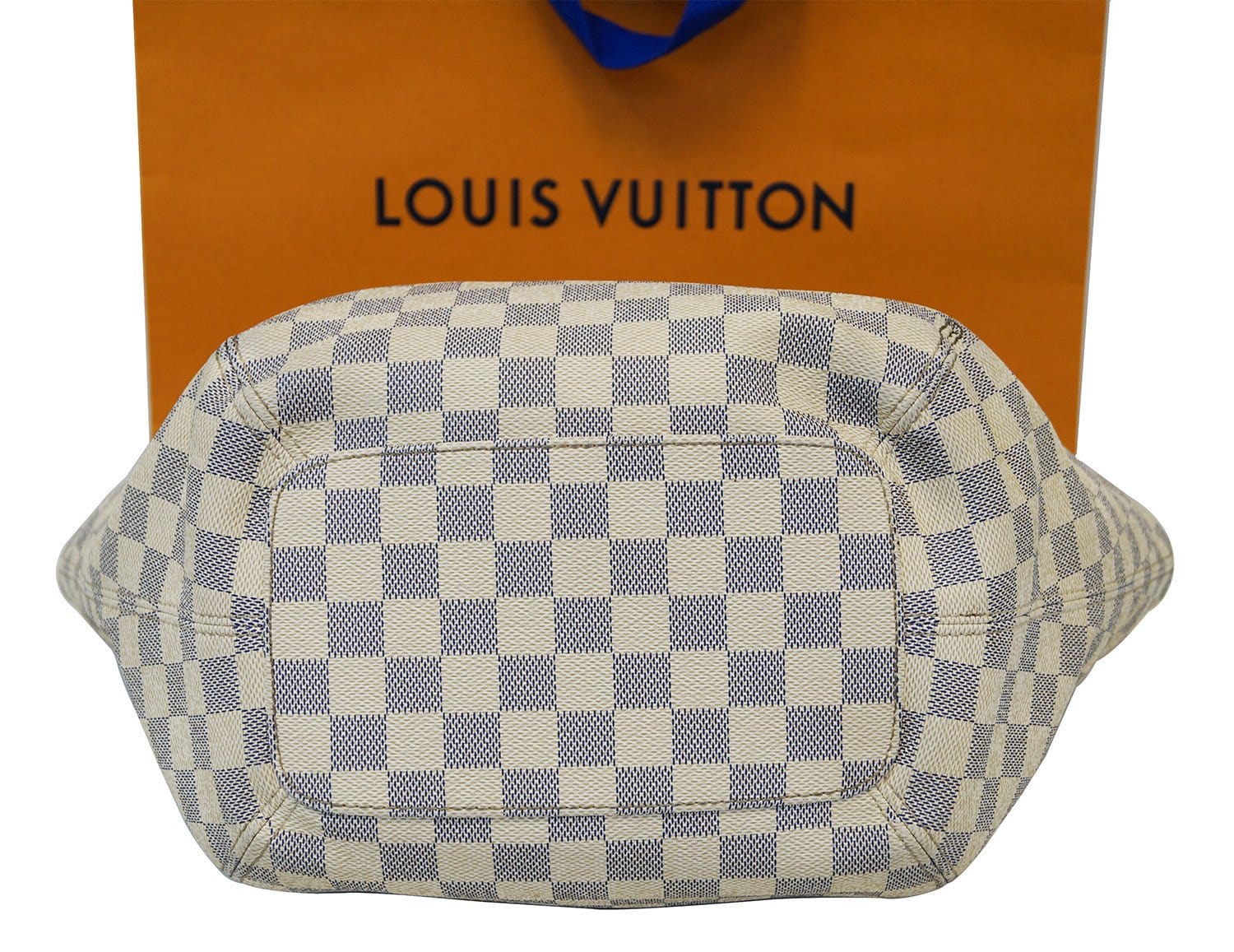 Louis Vuitton Damier Azur Salina PM Tote 11LVJ1027 For Sale at 1stDibs