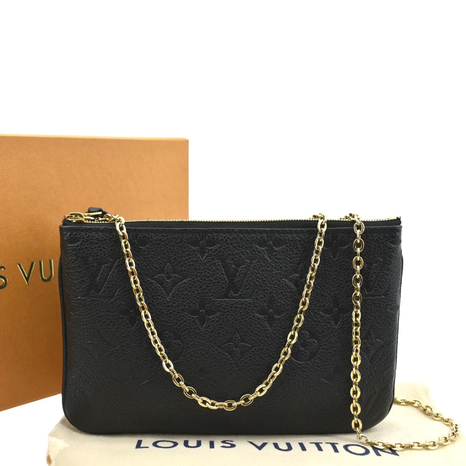 Louis Vuitton - Double Pochette with Chain - Brand new