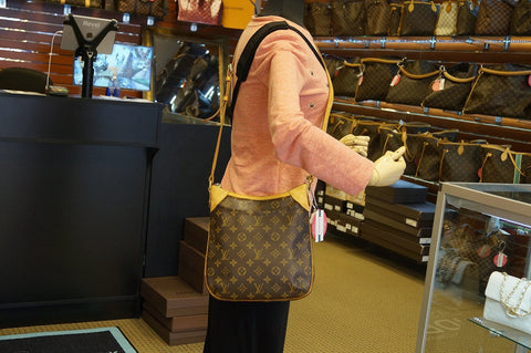 LOUIS VUITTON Monogram Odeon Pm Shoulder Bag