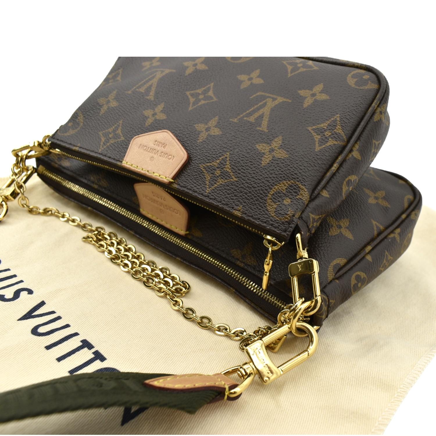 Designer Exchange Ltd - 💘Hottest New Louis Vuitton Pieces Are Now Live💘  Shop the Louis Vuitton Multi-Pochette and Double Zip Pouch now before its  too late