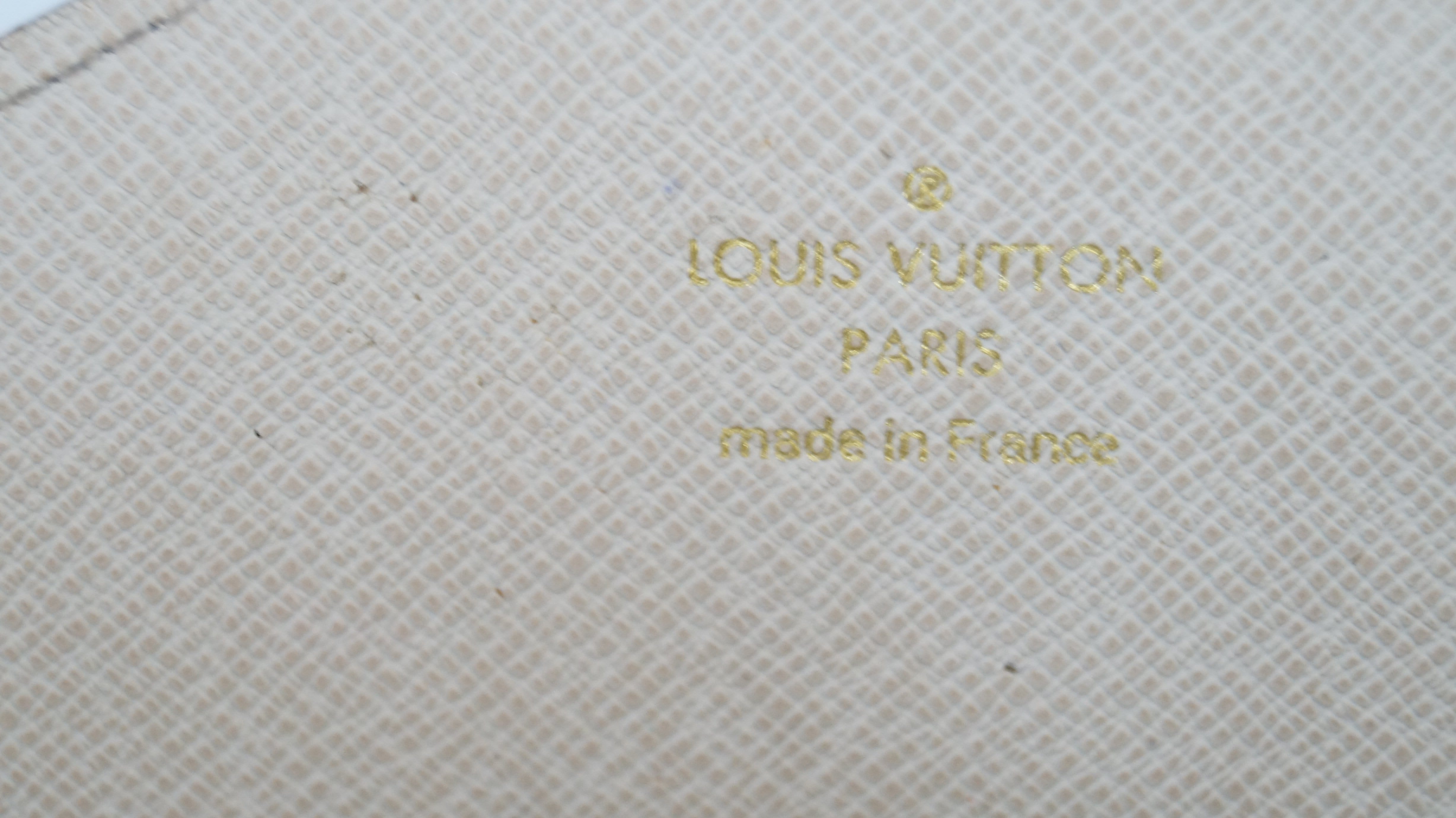 Louis Vuitton Damier Azur Josephine Wallet – DAC