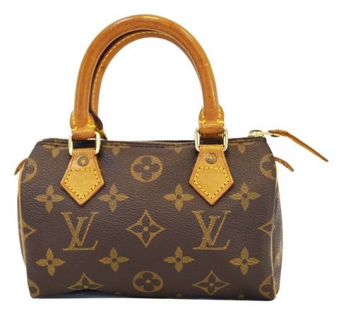 LOUIS VUITTON Monogram Mini Speedy Handbag