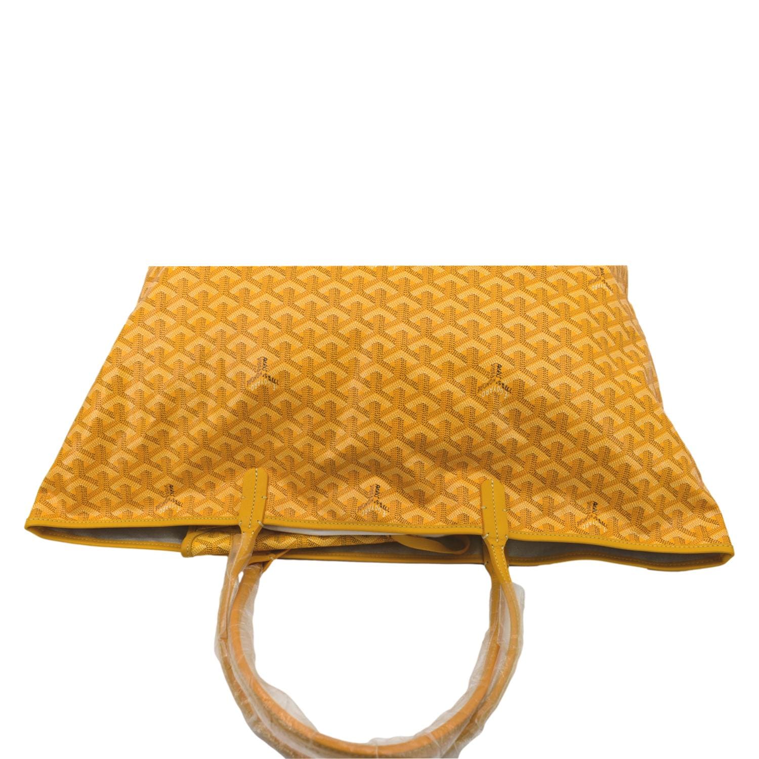 Saint-louis cloth tote Goyard Yellow in Cloth - 33772431