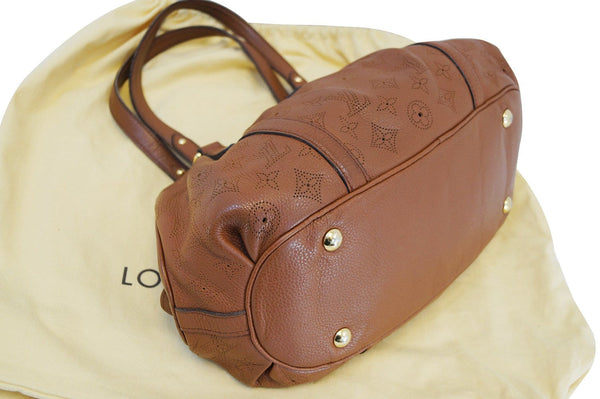 LOUIS VUITTON Monogram Mahina Lunar PM Shoulder Bag