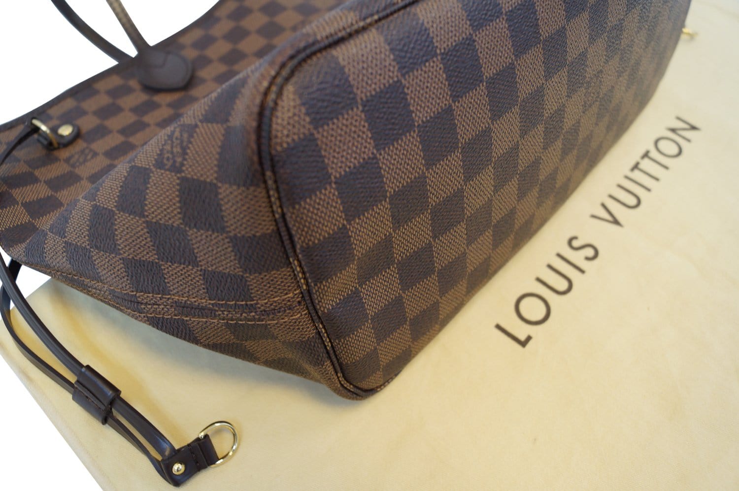 Authentic Louis Vuitton Neverfull MM Damier Azur