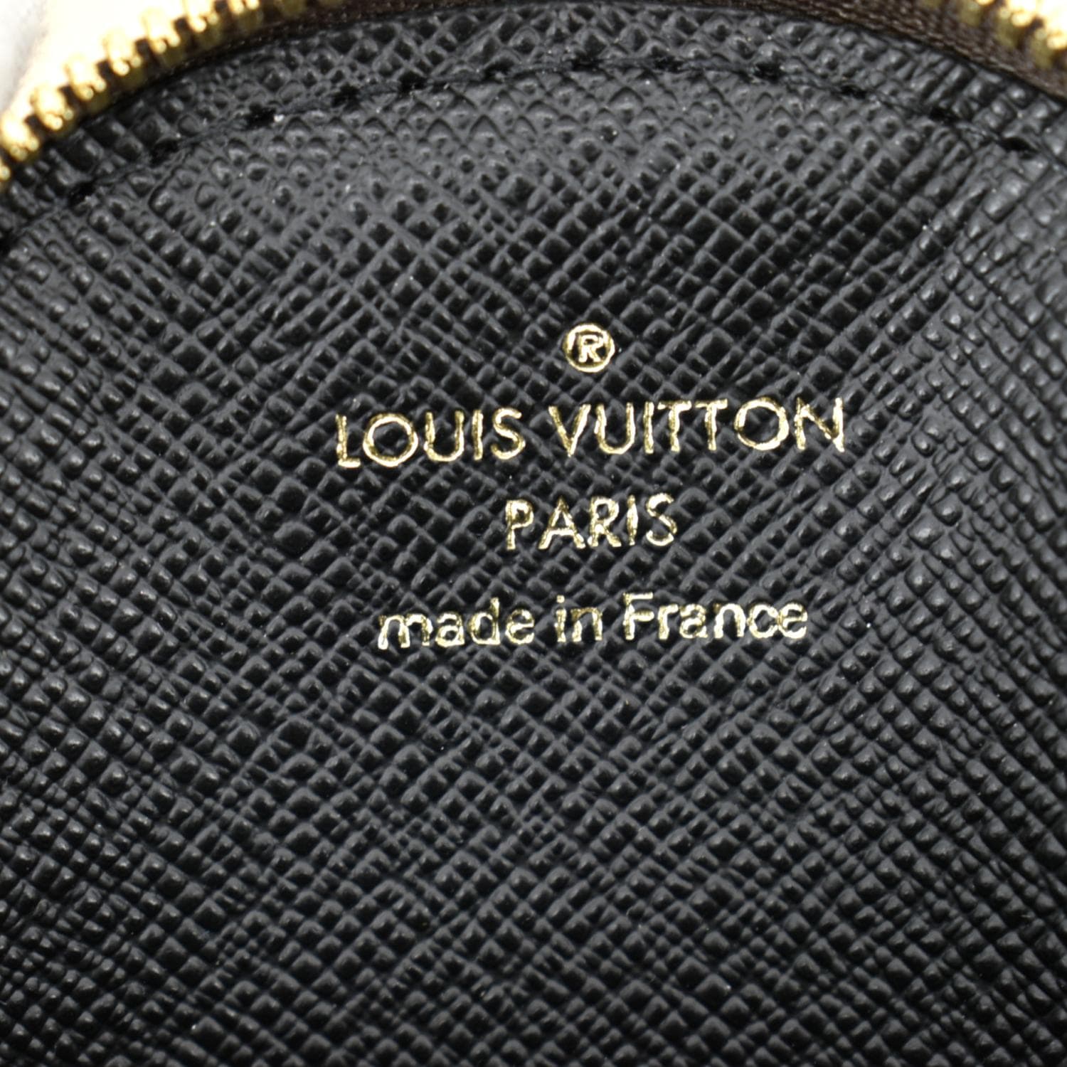 LOUIS VUITTON Nylon Monogram Strap with Coin Purse Black 1252070