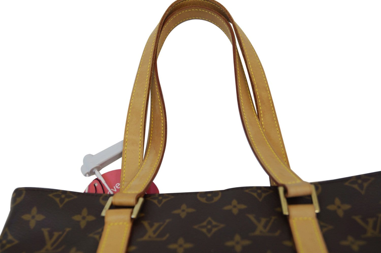 Cabas Piano, Used & Preloved Louis Vuitton Tote Bag, LXR USA, Brown