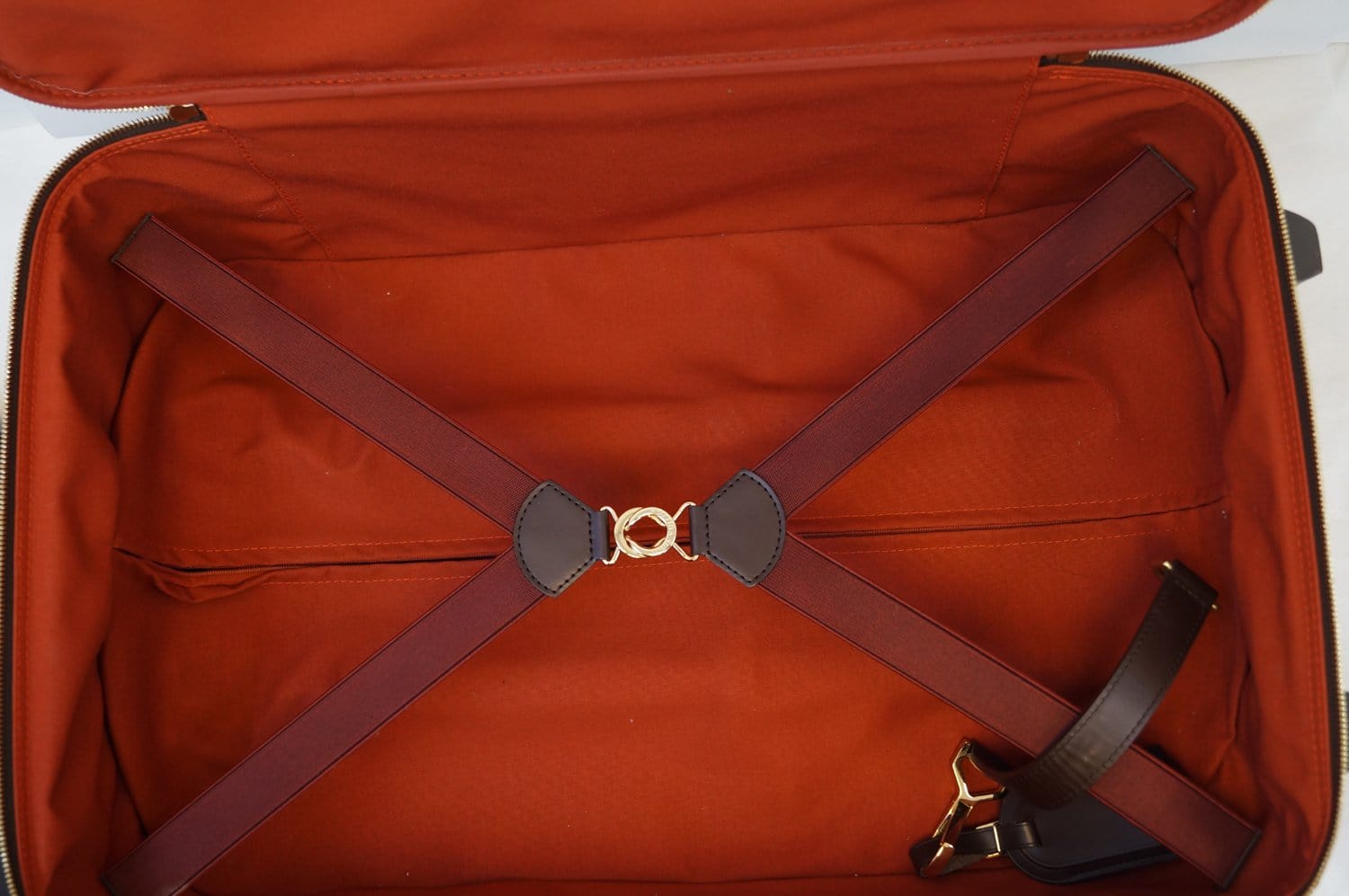 Louis Vuitton 55 Damier Ebene Carry On Luggage Travel Bag