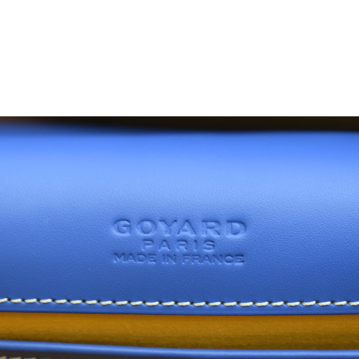 GOYARD Goyardine Belvedere II PM Messenger Bag Sky Blue 604946