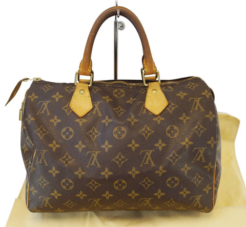 LOUIS VUITTON Monogram Canvas Speedy 30 Bag