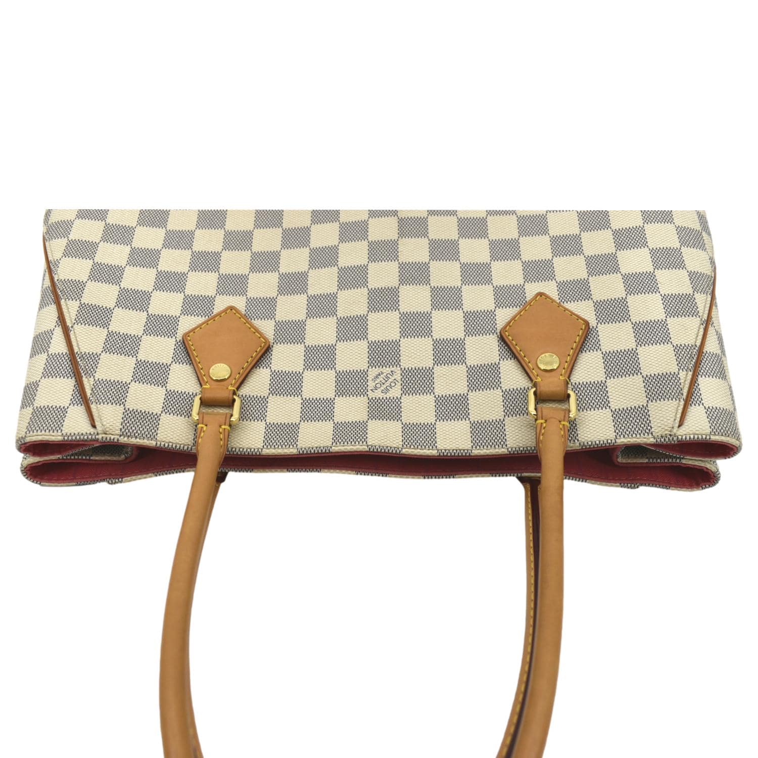 N41449 Louis Vuitton Monogram Damier Azur Calvi Handbag