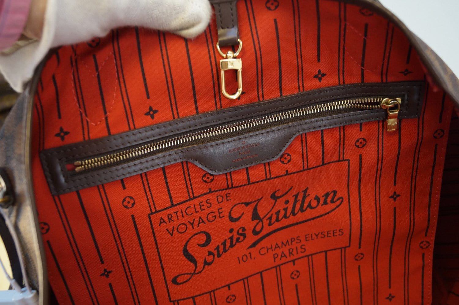 100% Original Louis Vuitton 101 Champs Elysees Bag Louis Vuitton