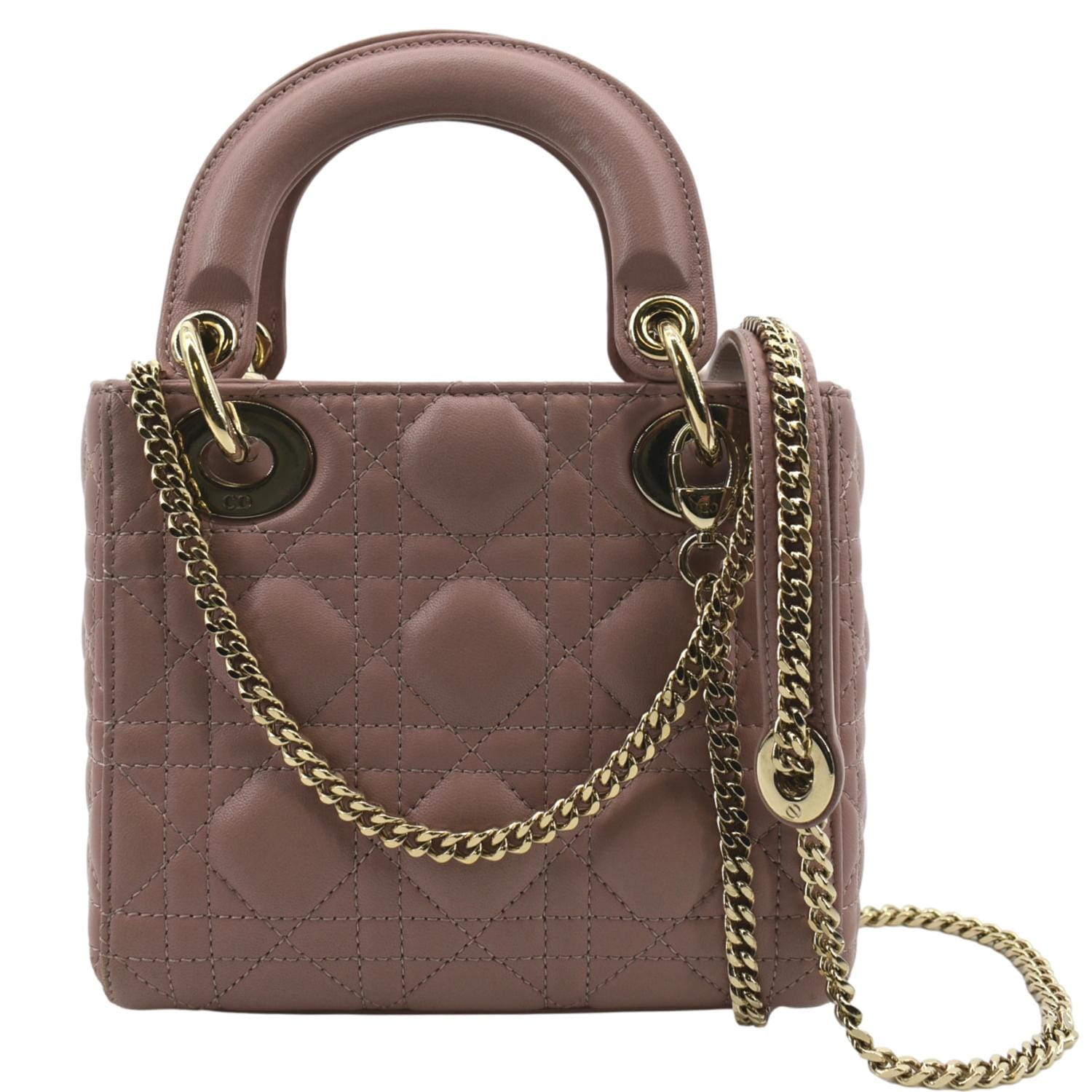 Second Hand Louis Vuitton Artsy Bags, Mini Lady Dior Cannage Calfskin  Leather Shoulder Bag Blush