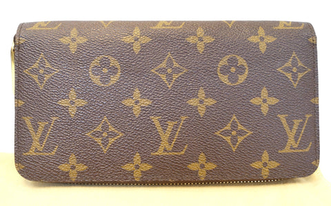 LOUIS VUITTON Monogram Canvas Zippy Long Wallet