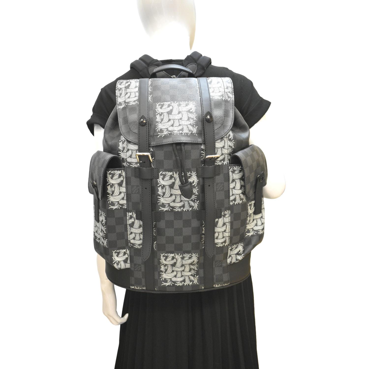 Louis Vuitton Nemeth Damier Graphite Christopher PM Backpack - Black  Backpacks, Bags - LOU664701