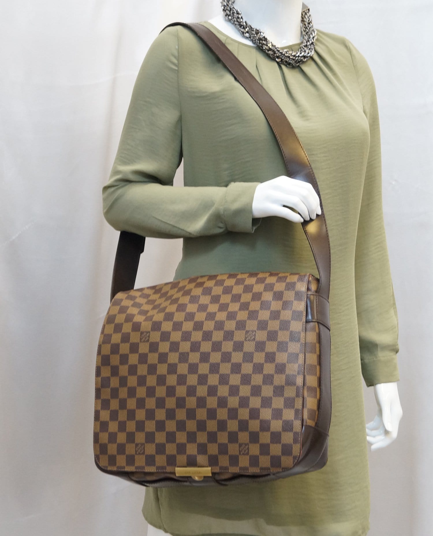 Louis Vuitton Messenger Bag Bastille Brown Damier Men'S