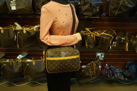 LOUIS VUITTON Monogram Reporter PM Shoulder Bag - Final Call