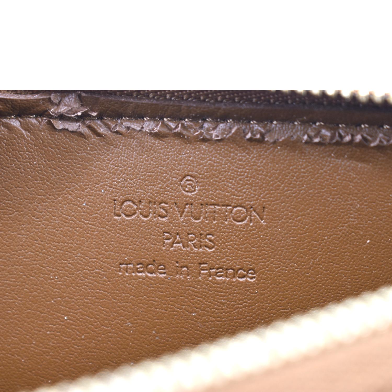 Louis Vuitton Lexington Vernis Leather Pouch Clutch Crossbody Bag