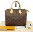 LOUIS VUITTON Monogram Canvas Speedy 25 Satchel Bag