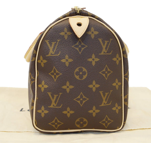 LOUIS VUITTON Monogram Canvas Speedy 25 Satchel Bag