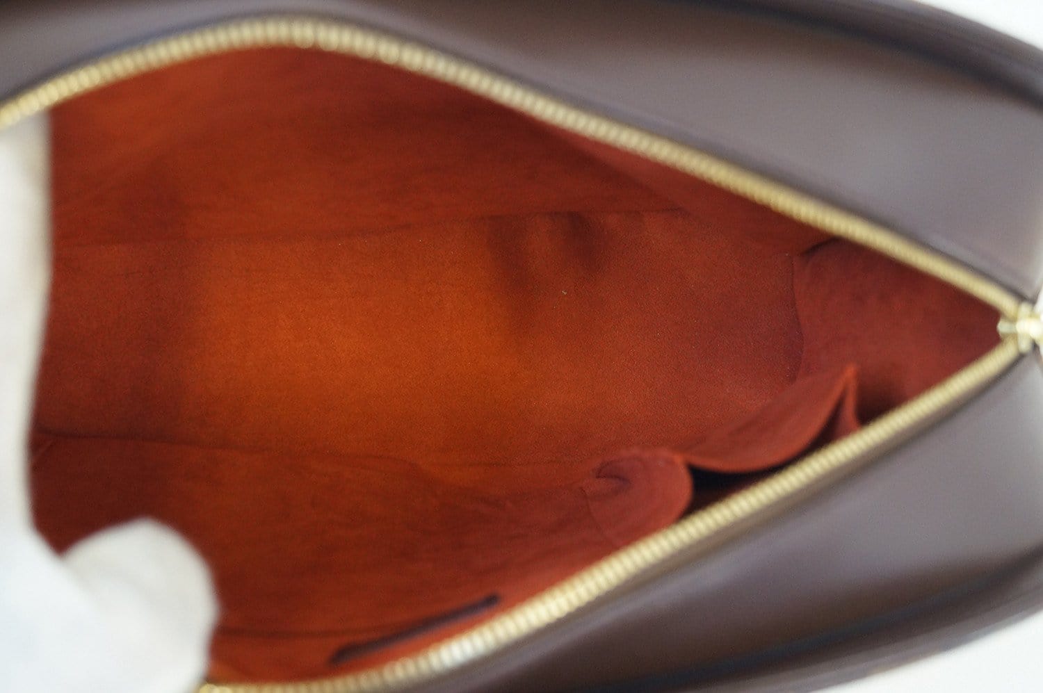 Louis Vuitton Damier Ebene Coated Canvas Sarria Horizontal Top Handle Bag  at 1stDibs