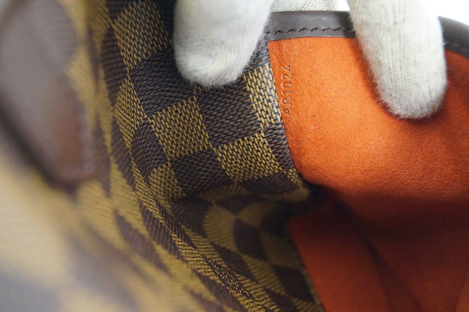 Louis Vuitton Damier Ebene Sarria Horizontal Bowler Leather ref.294505 -  Joli Closet