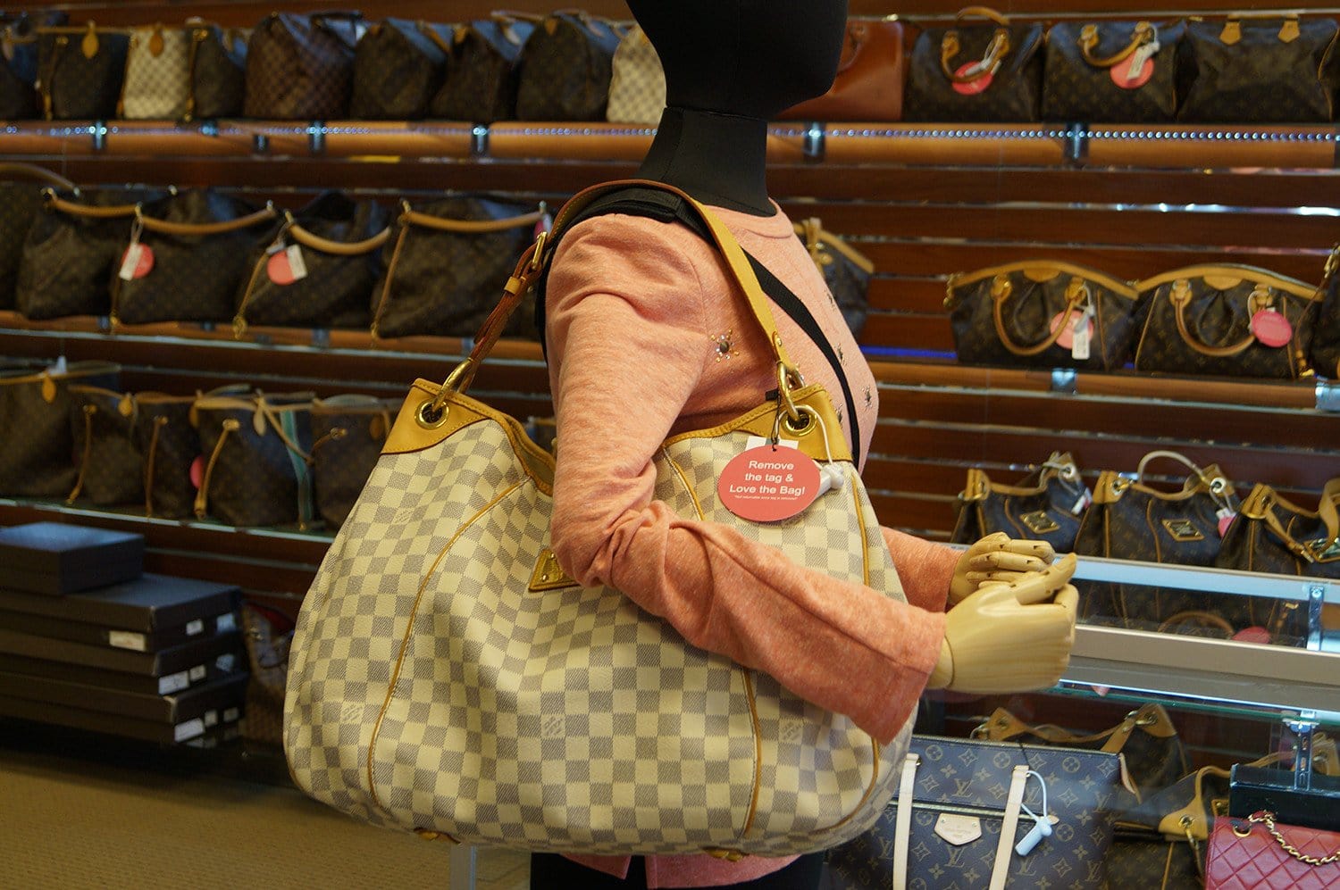 Louis Vuitton Damier Azur Galleria PM - Neutrals Shoulder Bags, Handbags -  LOU810784