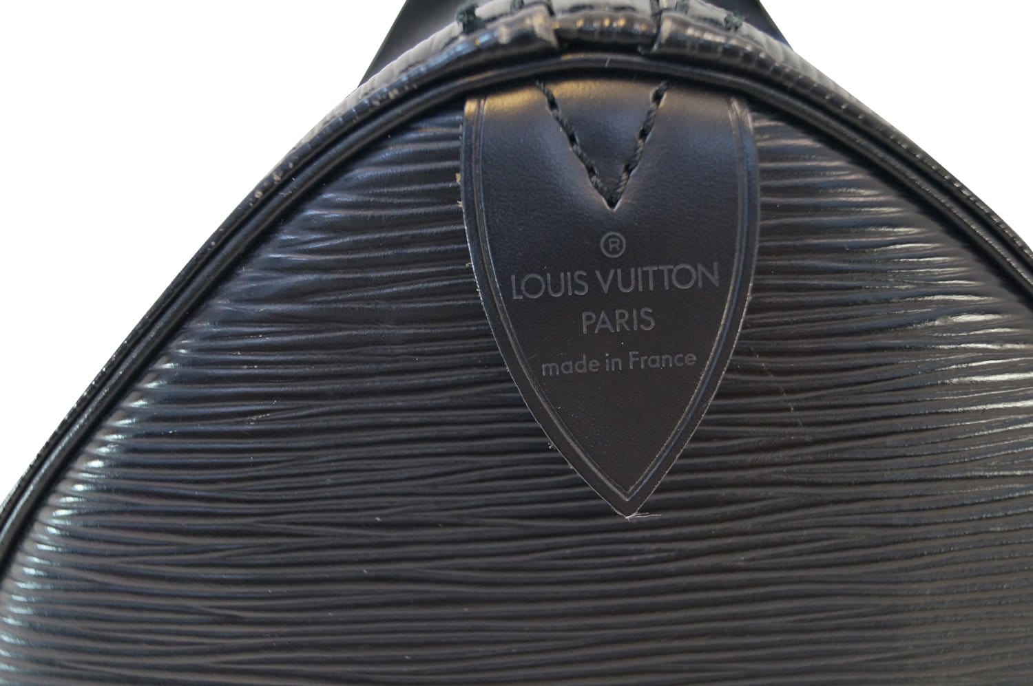 Louis Vuitton Speedy 35 – extremely dark handles . . .