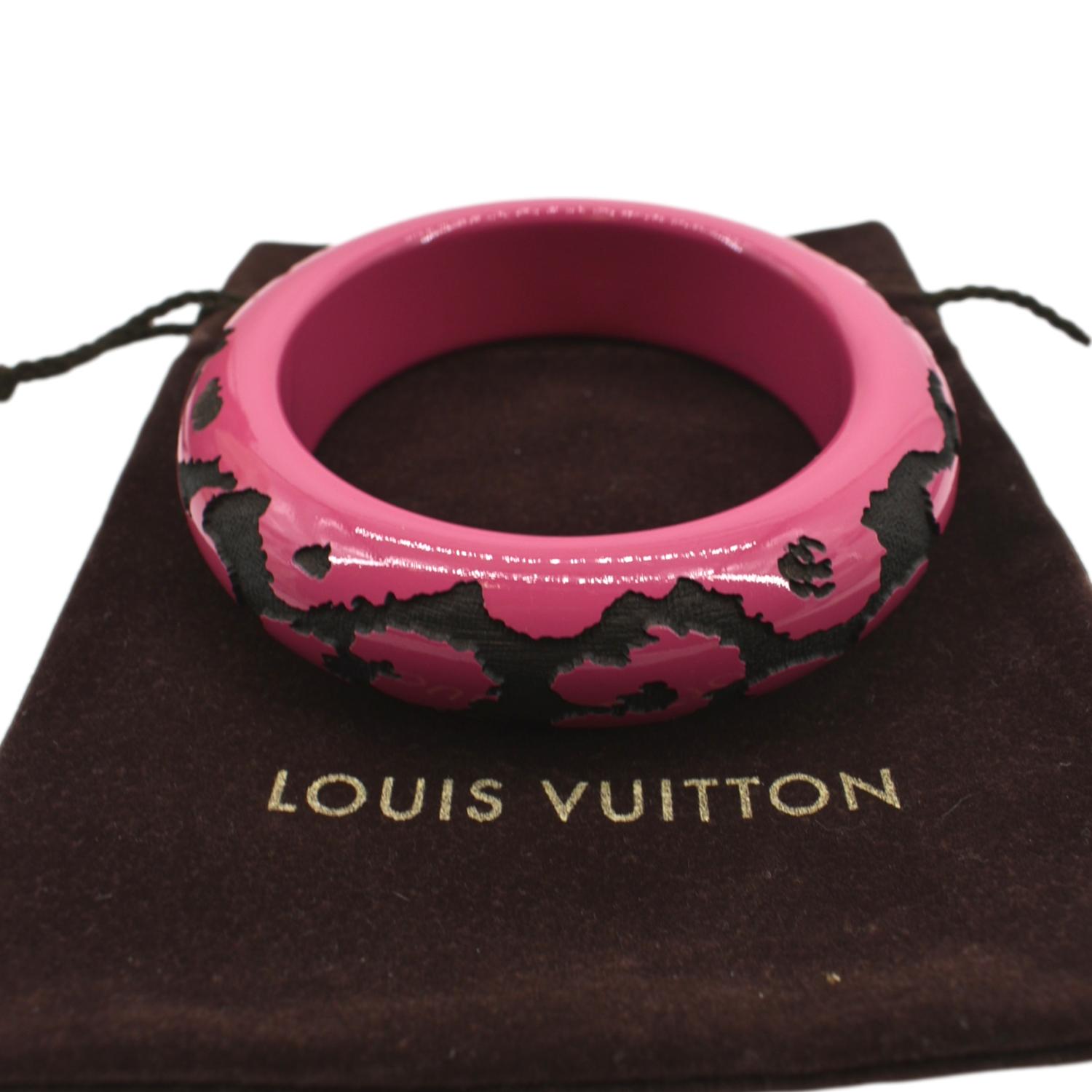 Louis Vuitton Bracelet Monogram Cuff Bracelet Size 10